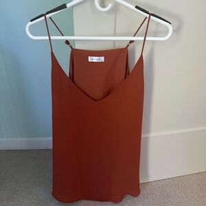 Rust colored Tank